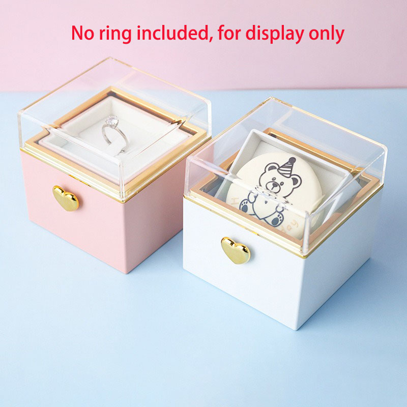 Unity Candle Set - Luxury Acrylic Keepsake Box - Flips