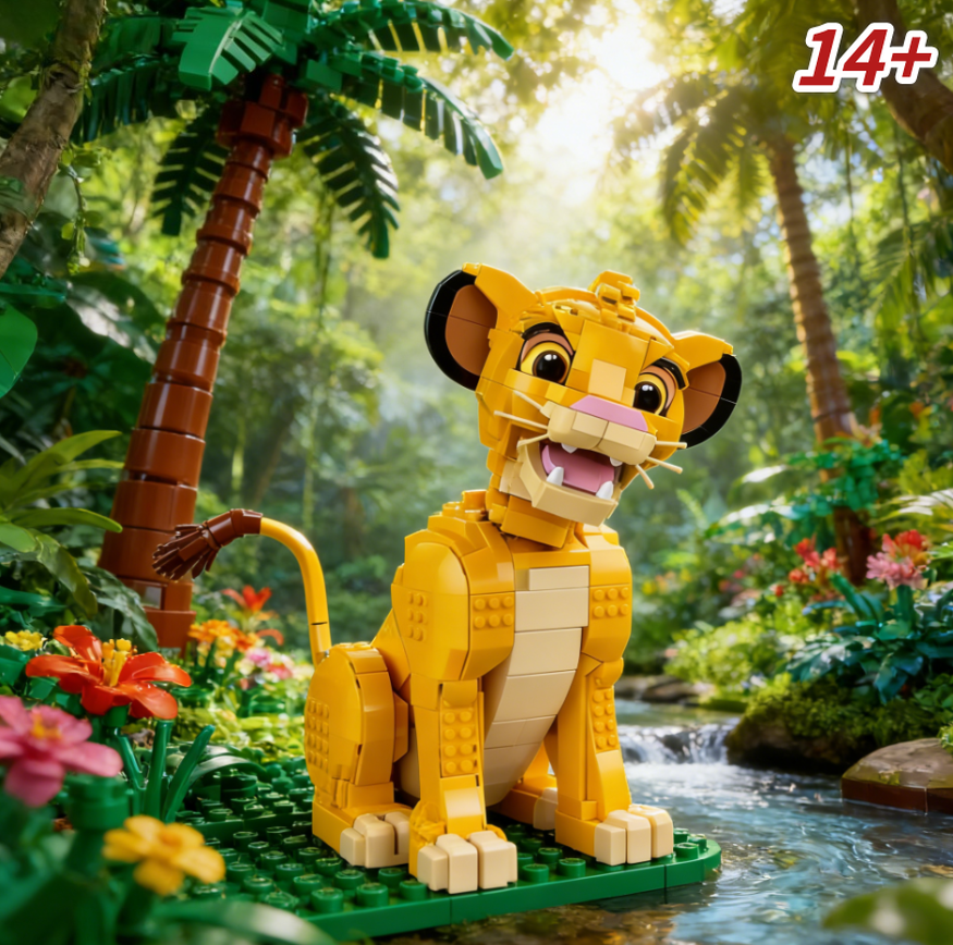 Wedding Yes - New 1445Pcs 43247 The Lion King
