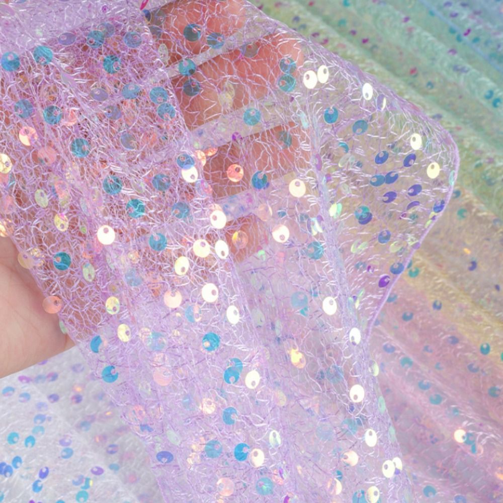 Table Runner Sequin - Glitter Iridescent Sequin Table Runner Extended