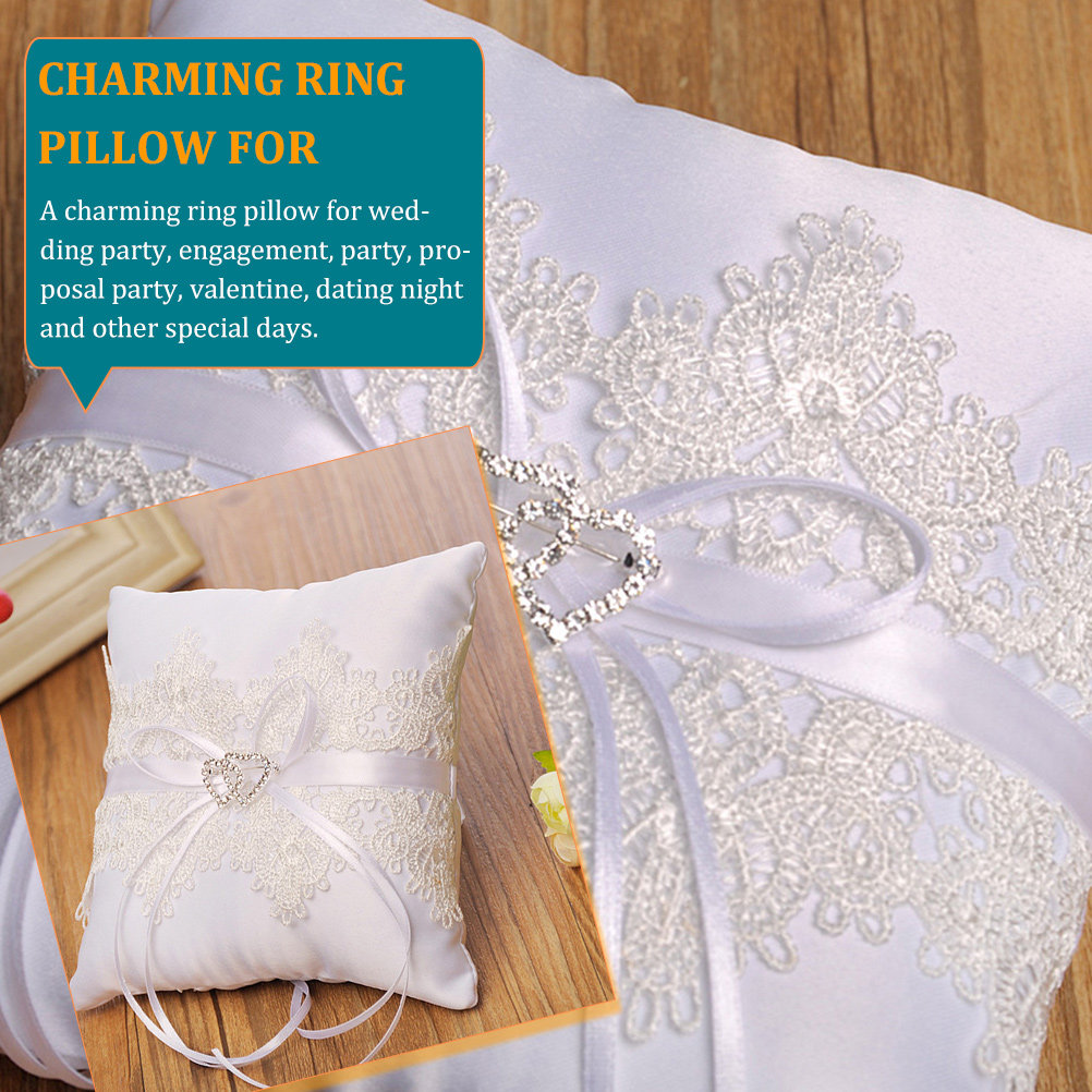 Ring Bearer Pillow - Charming Ring Bearer Pillow for Wedding