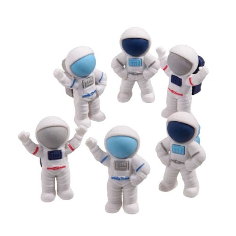 Wedding Supply Bulk - 18Pcs Cute Outer Space Themed Erasers