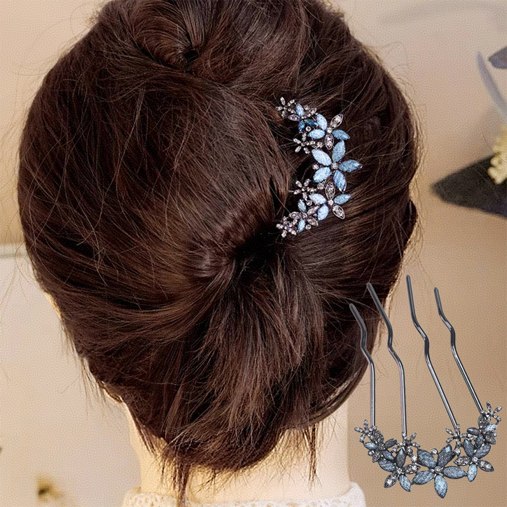 Luxury Crystal U-shaped Hair C - مراجعة Wedding Supply List وسعره