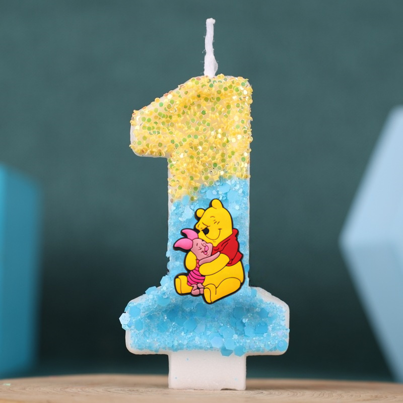 Cute Winnie The Pooh Digital C - مراجعة Unity Candle Set وسعره