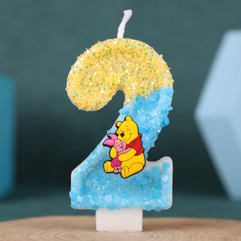 Cute Winnie The Pooh Digital C - مراجعة Unity Candle Set وسعره