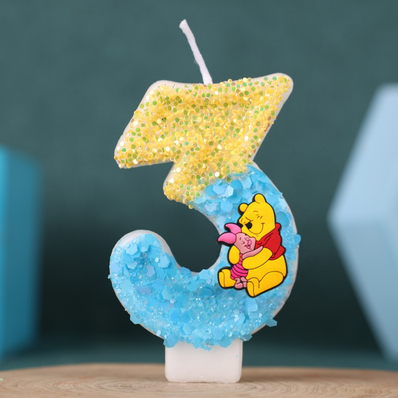 Cute Winnie The Pooh Digital C - مراجعة Unity Candle Set وسعره