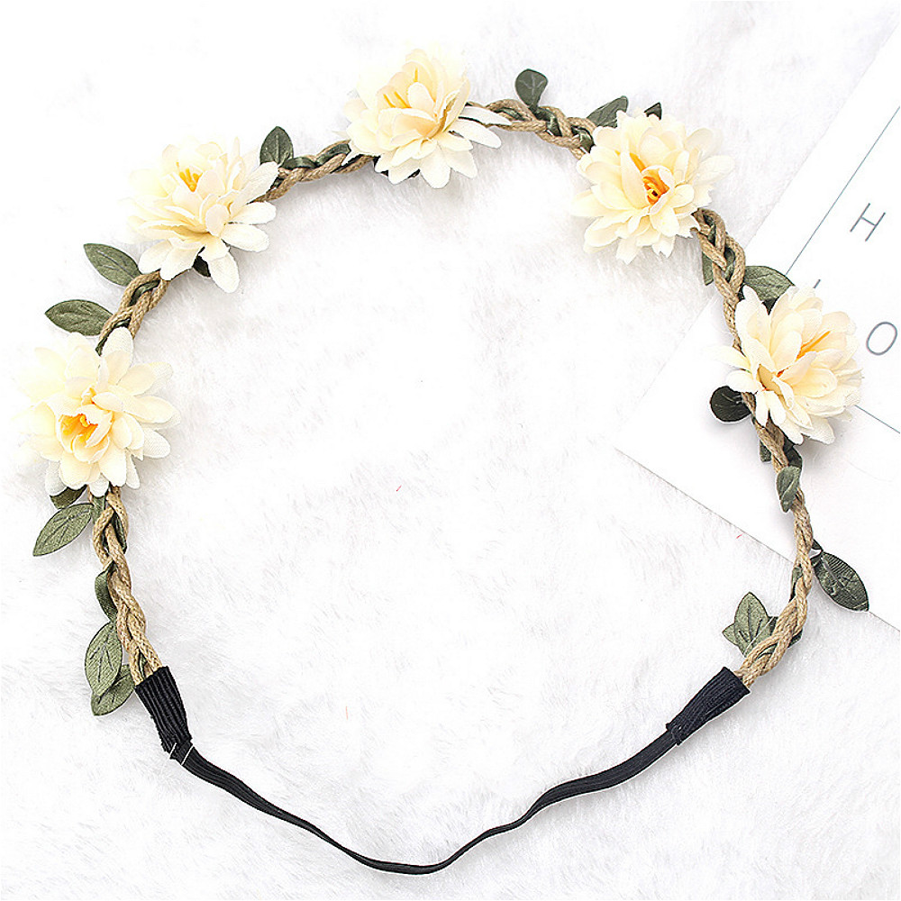 Women Wedding Flower Headband  - مراجعة Wedding Supply List وسعره