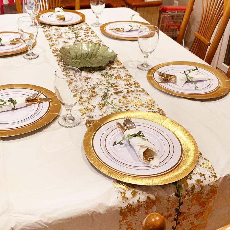 273/500cm Wedding Table Runner - مراجعة Table Runner Sequin وسعره
