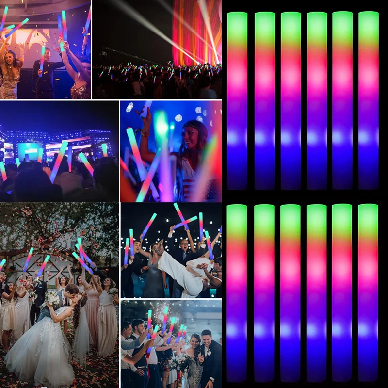 15/30Pcs LED Glow Sticks Bulk  - مراجعة Wedding Supply Bulk وسعره