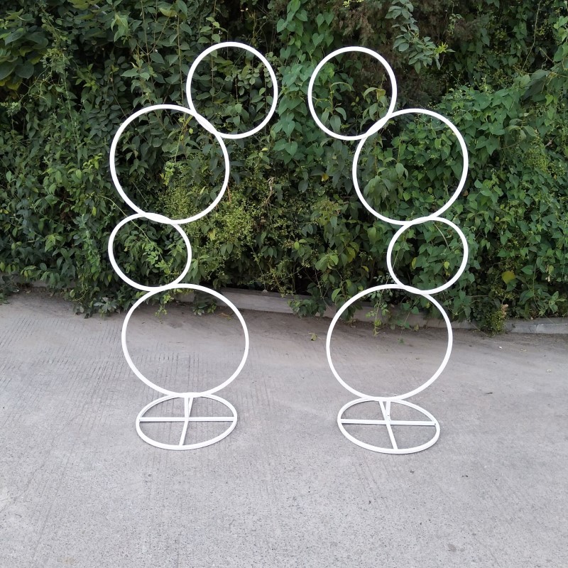 2PCs Wedding Flower Rack Backg - مراجعة Wedding Party Supply Store وسعره