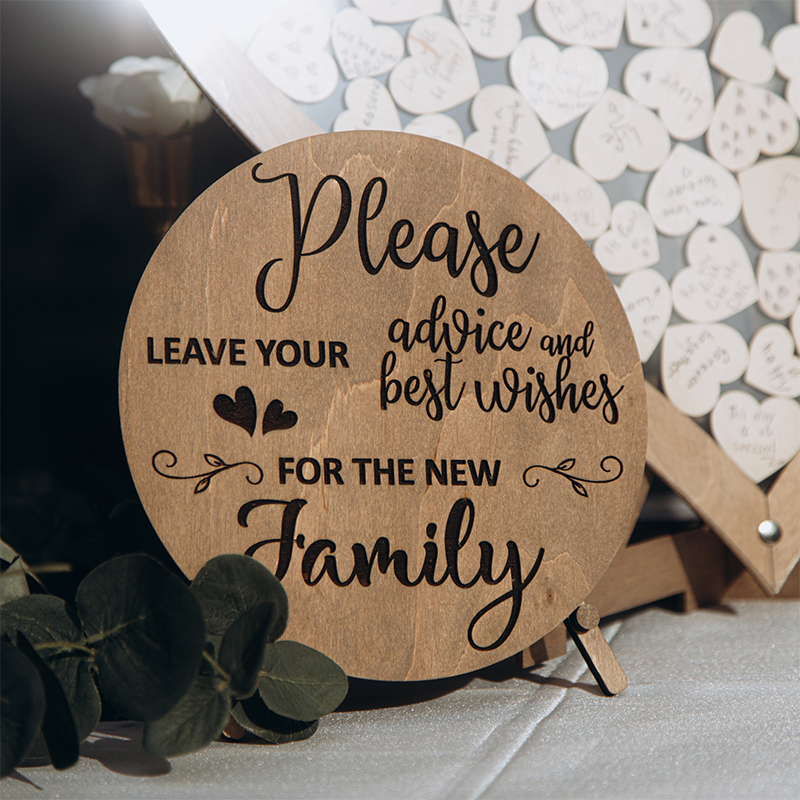 Custom Wedding  Guest Book Sig - مراجعة Wedding Supply List وسعره