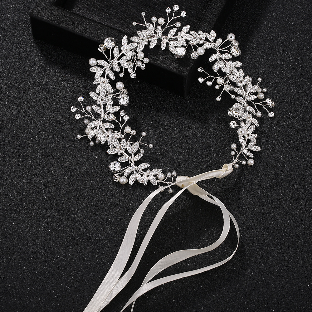 New Crystal Flower Headband Ri - مراجعة Wedding Supply List وسعره