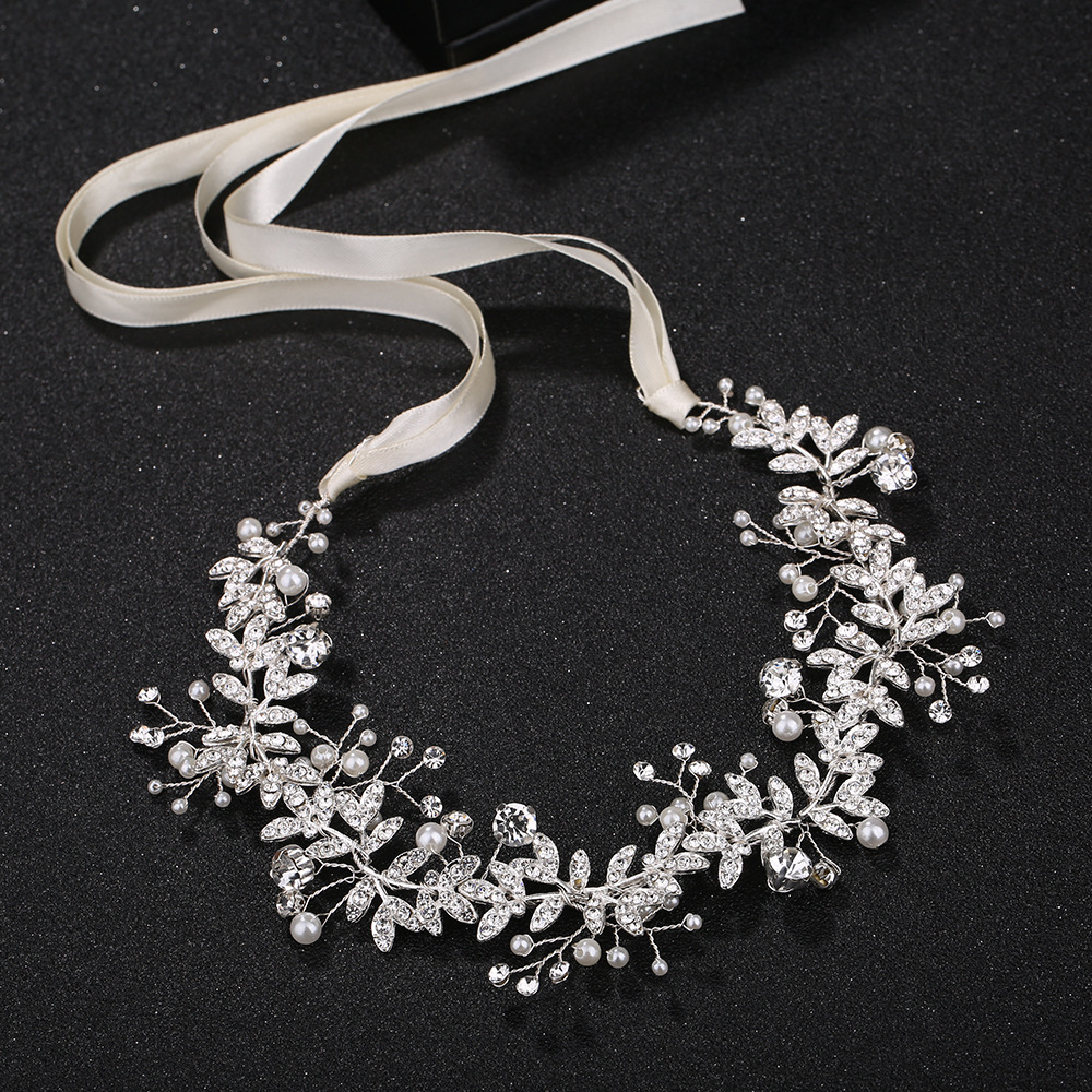 New Crystal Flower Headband Ri - مراجعة Wedding Supply List وسعره