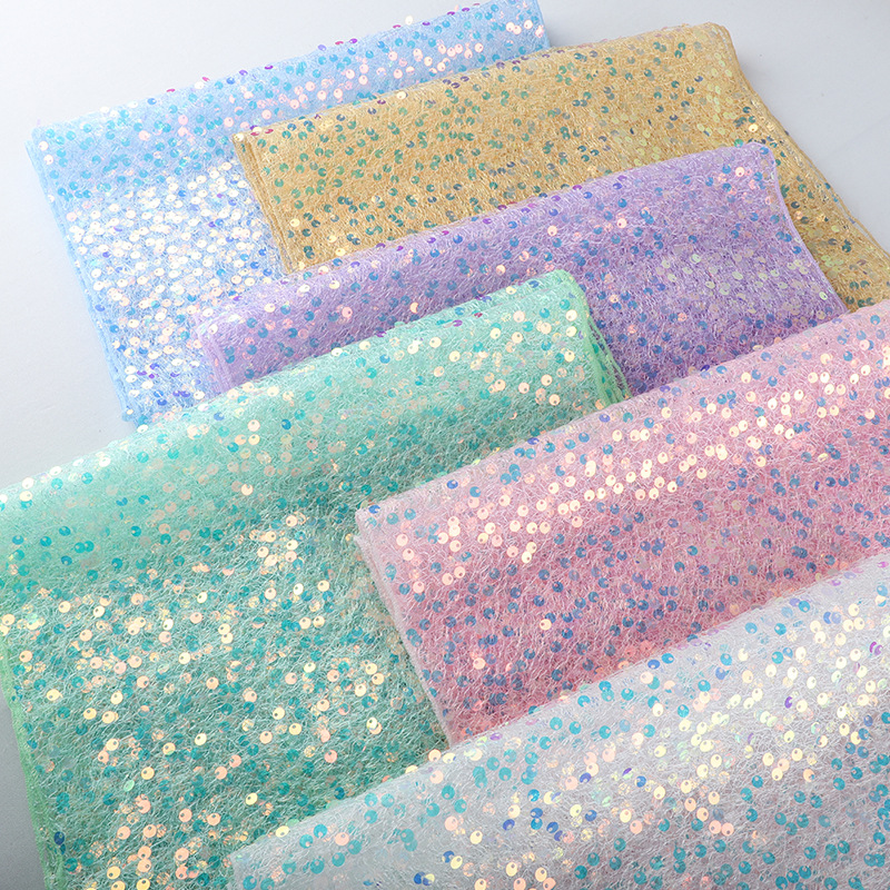 1pc 180/275cm Sequined Mermaid - مراجعة Table Runner Sequin وسعره