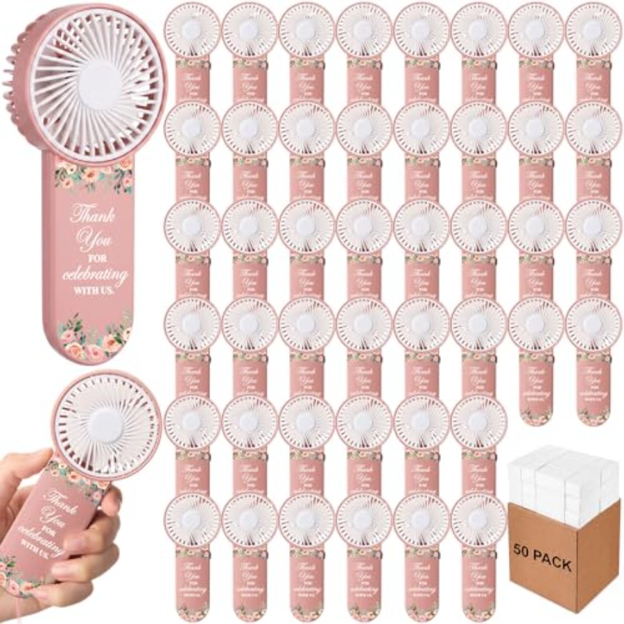50pcs Wedding Handheld Fans fo - مراجعة Wedding Supply List وسعره