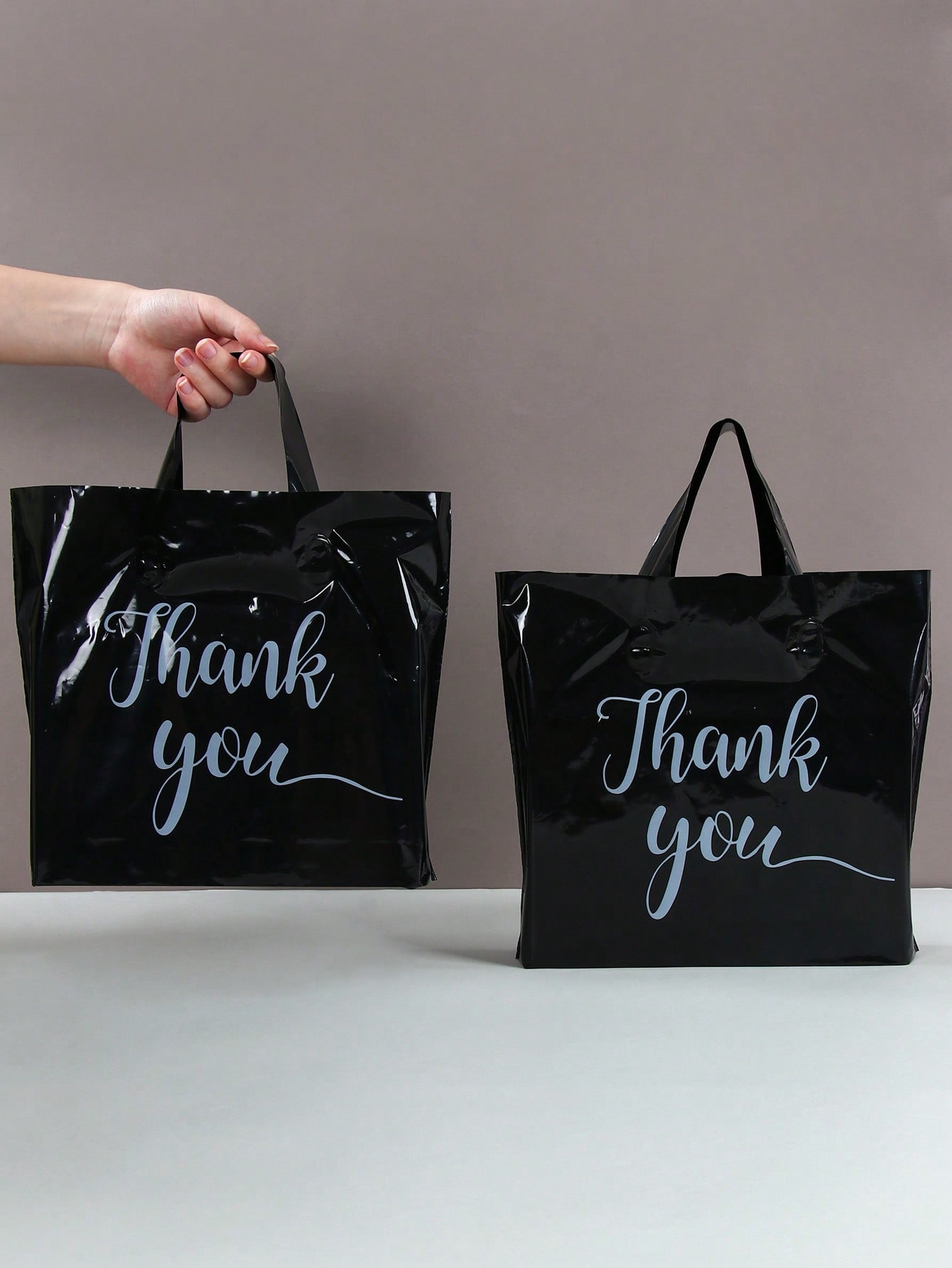 25/50pcs Black Gift Bags, Thic - مراجعة Wedding Party Supply Store وسعره