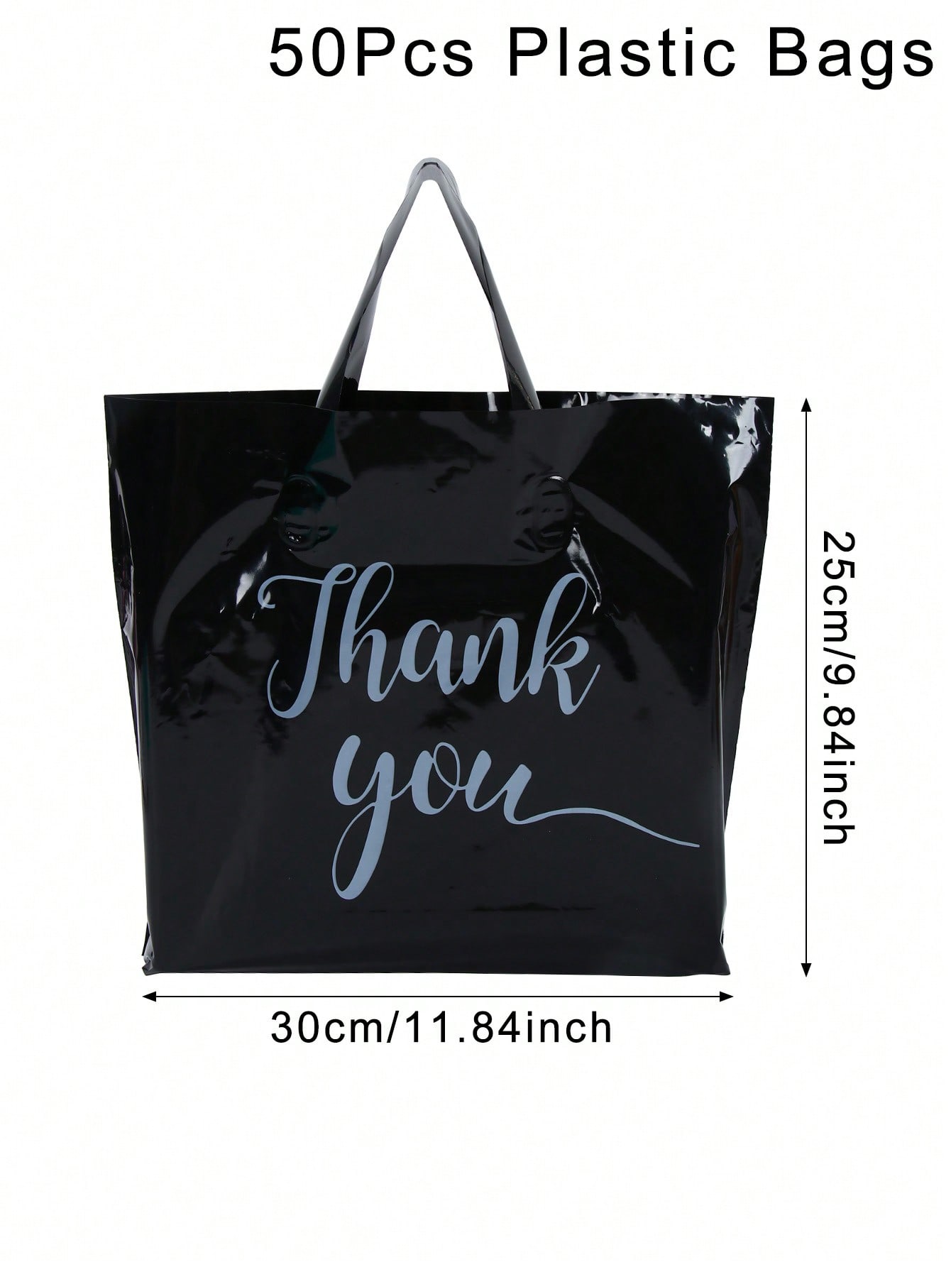 25/50pcs Black Gift Bags, Thic - مراجعة Wedding Party Supply Store وسعره