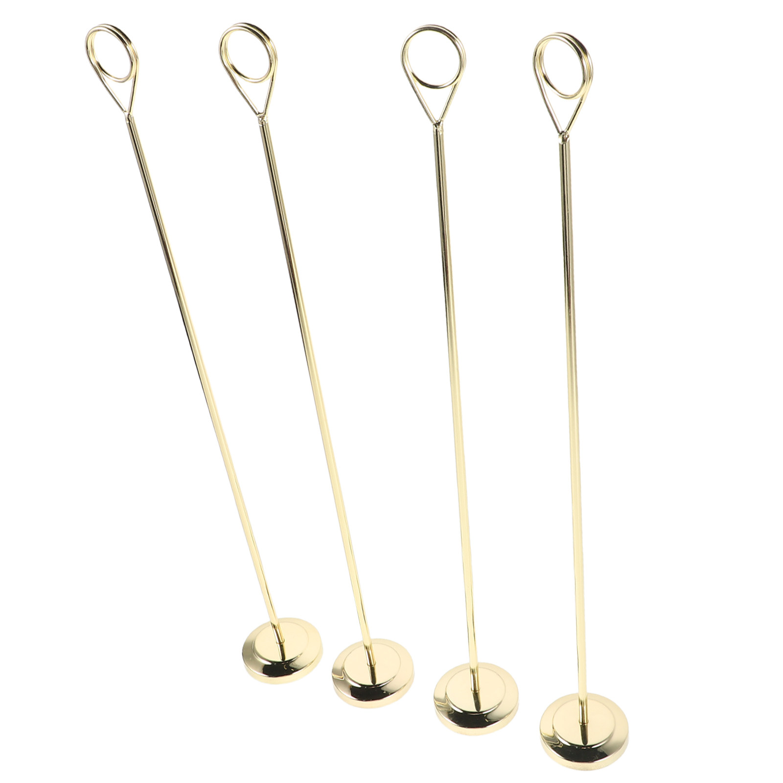 4Pcs Sturdy Stainless Steel Ta - مراجعة Place Card Holder وسعره