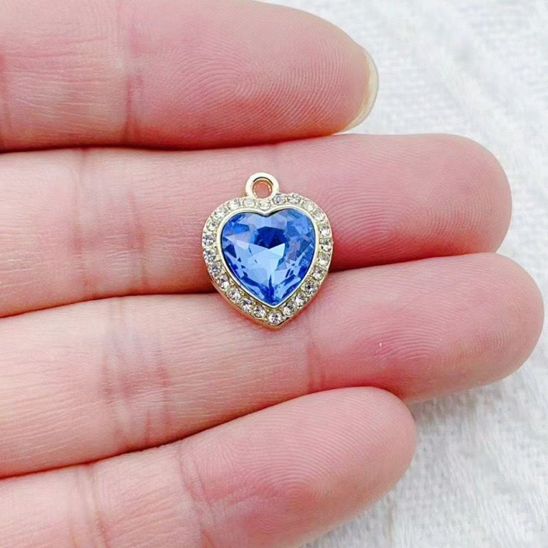 10pcs heart-shaped inlaid colo - مراجعة Wedding Yes وسعره