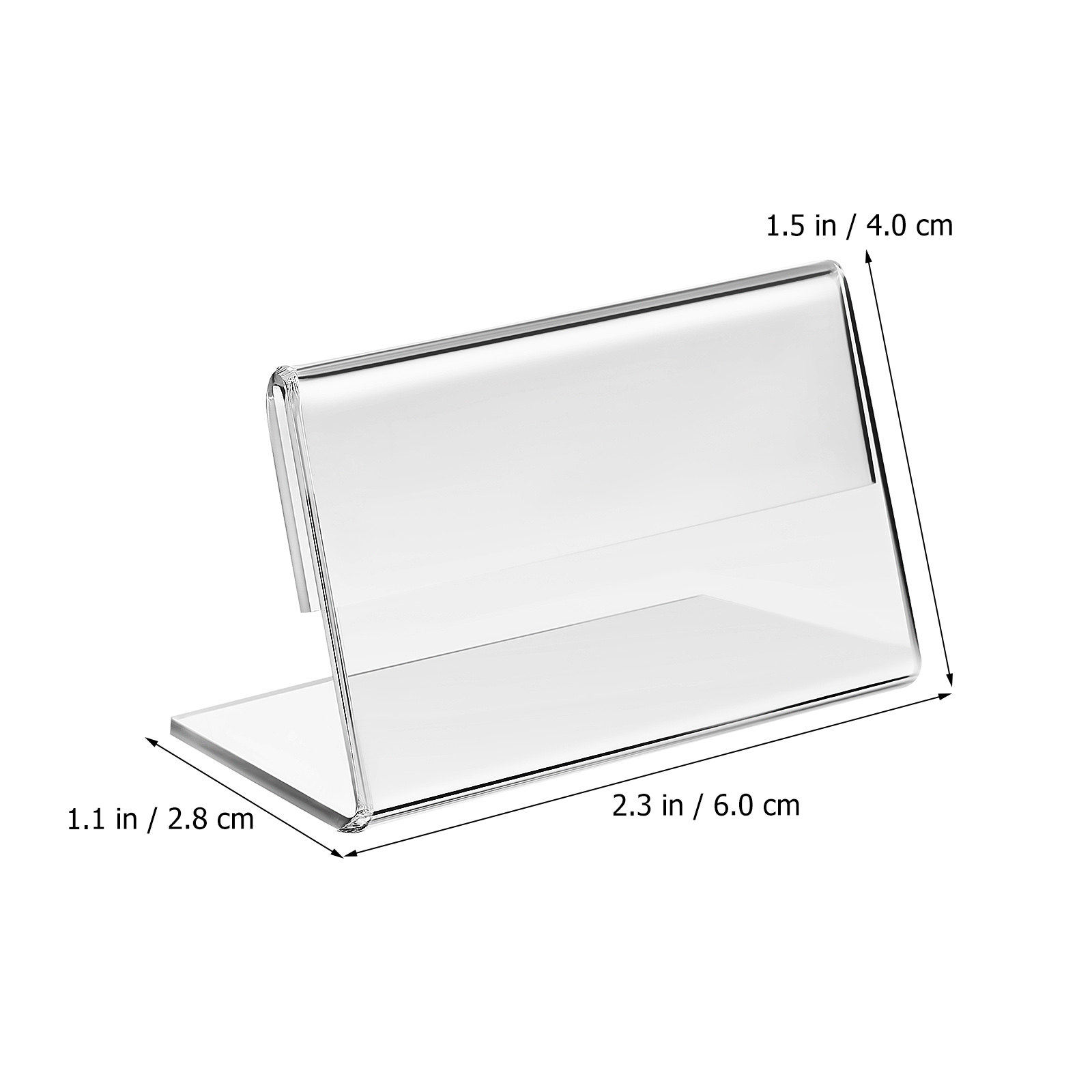 40 Pcs Sign Holders Card Displ - مراجعة Place Card Holder وسعره