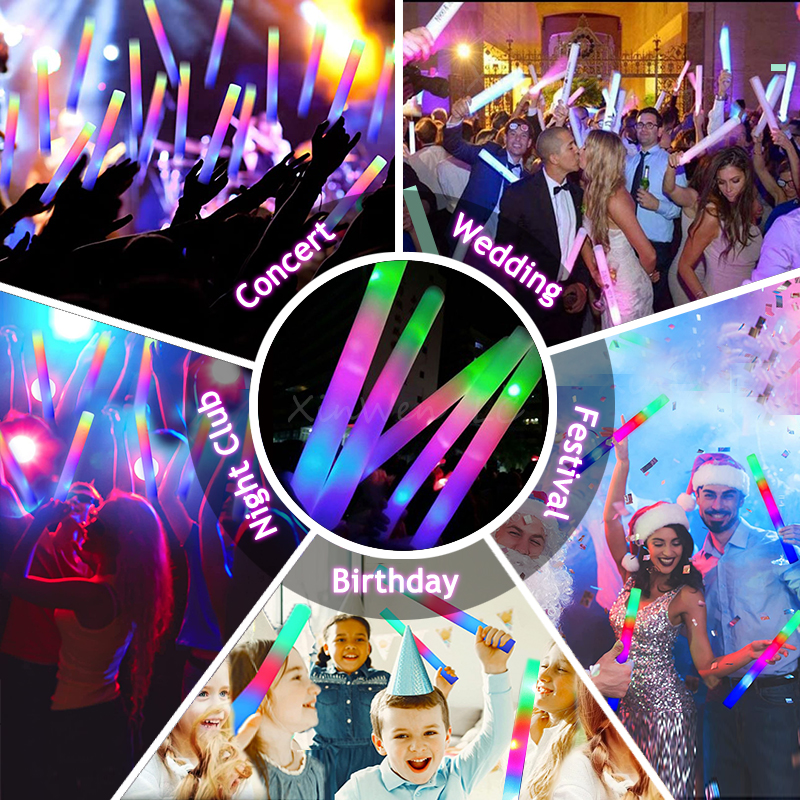 15/30Pcs RGB LED Party Supplie - مراجعة Wedding Supply Bulk وسعره