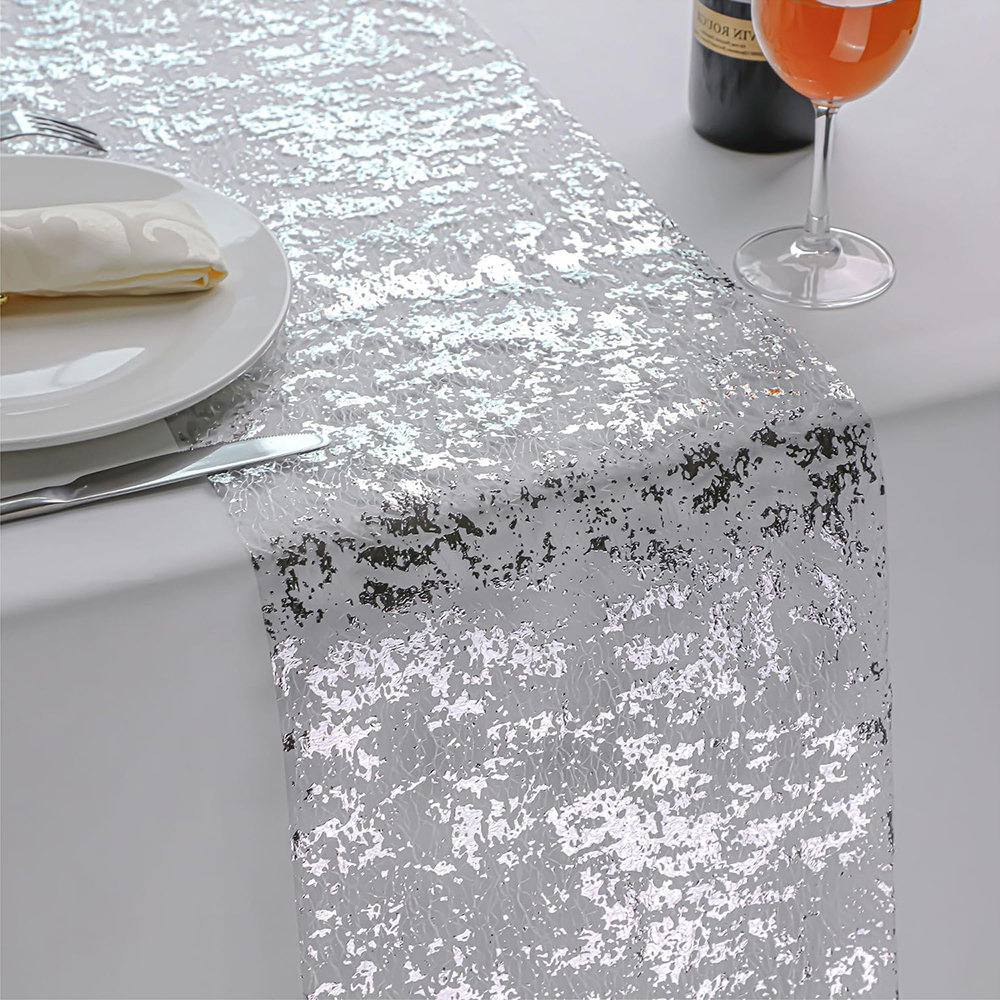 Metallic Silver Table Runner R - مراجعة Table Runner Sequin وسعره