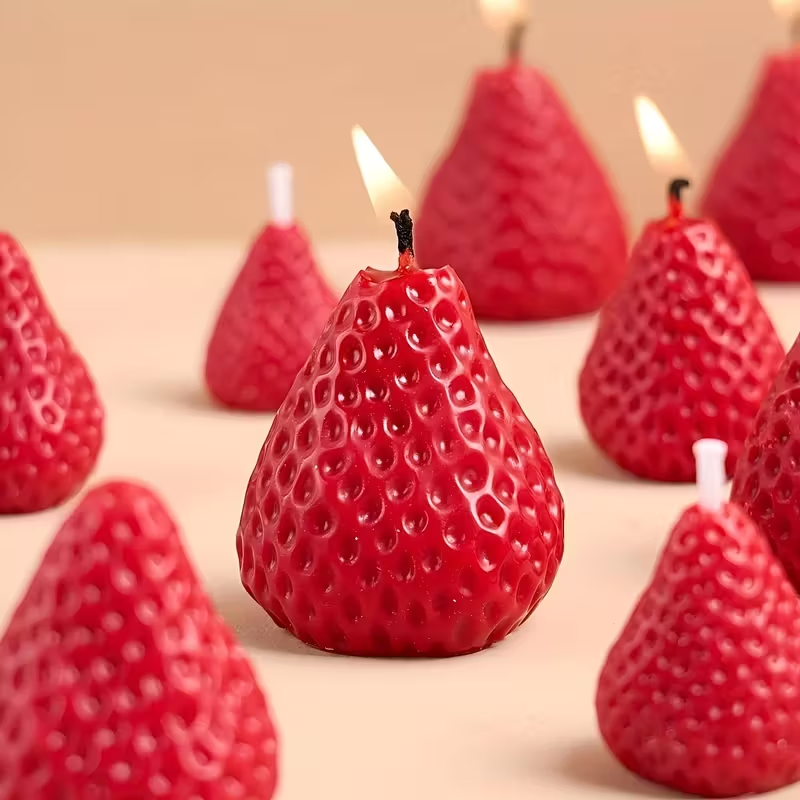 Strawberry Silicone Candle Mol - مراجعة Unity Candle Set وسعره