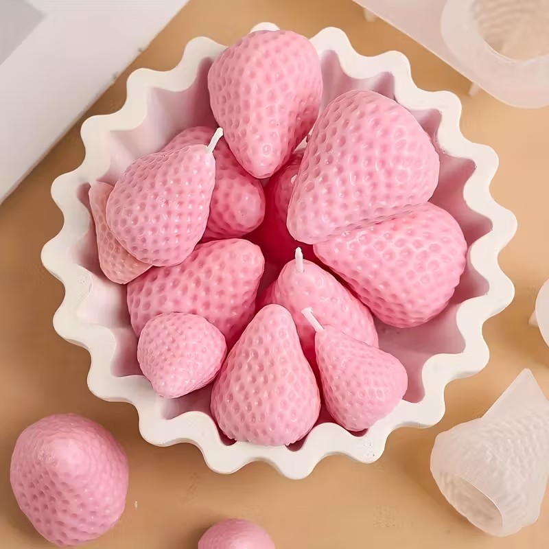 Strawberry Silicone Candle Mol - مراجعة Unity Candle Set وسعره