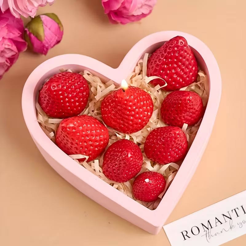 Strawberry Silicone Candle Mol - مراجعة Unity Candle Set وسعره