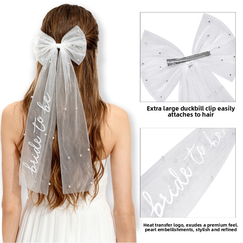 Bride To Be Bow Veil - Bachelo - مراجعة Wedding Supply List وسعره