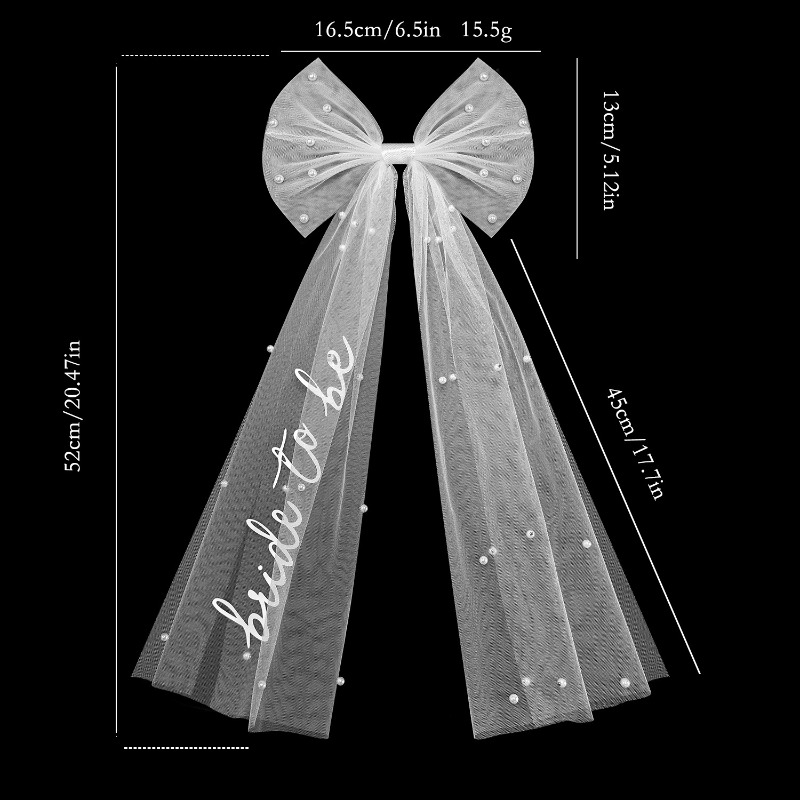 Bride To Be Bow Veil - Bachelo - مراجعة Wedding Supply List وسعره
