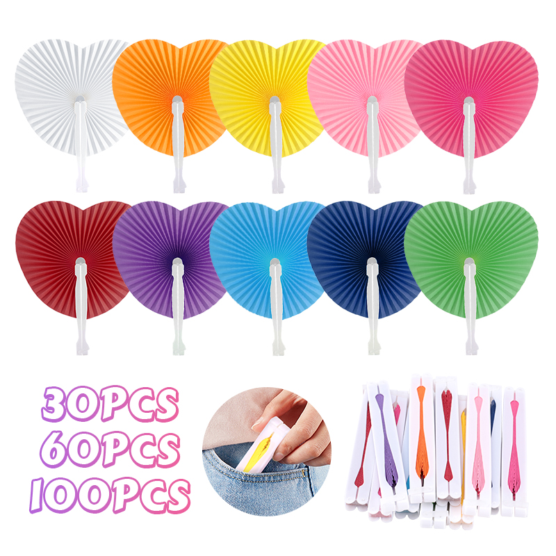 30-100Pcs Multicolor Folding P - مراجعة Wedding Supply List وسعره