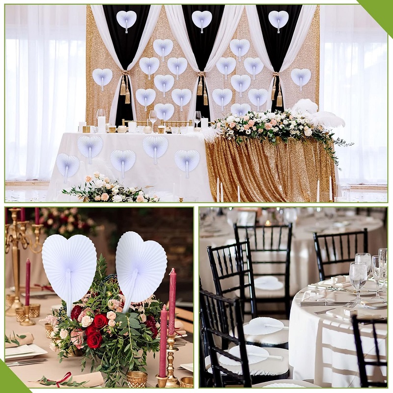 30-100Pcs Multicolor Folding P - مراجعة Wedding Supply List وسعره