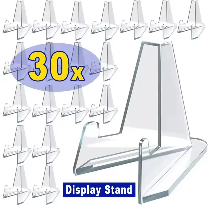 30-1PCS Triangular Card Displa - مراجعة Place Card Holder وسعره
