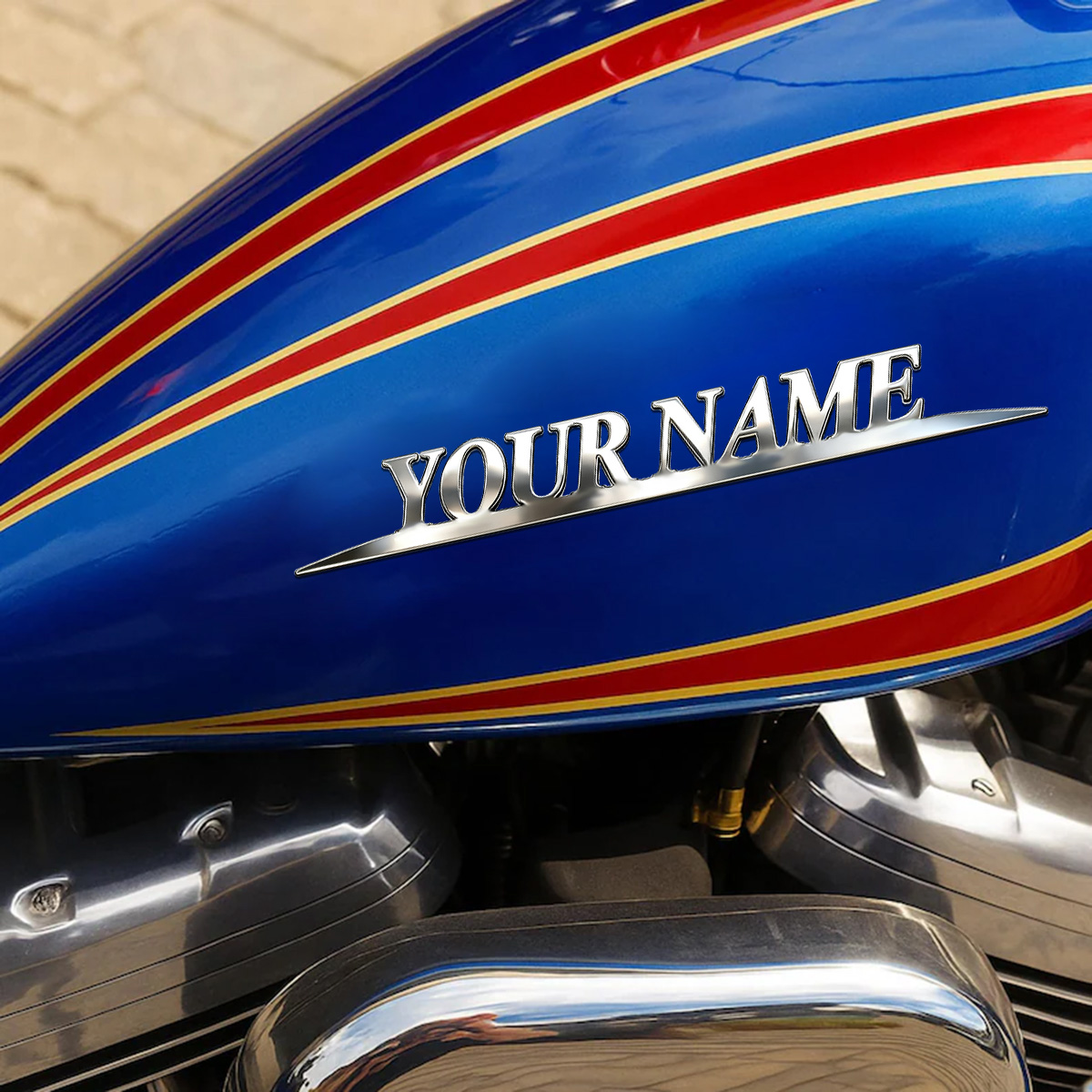Metal Trendy YOUR NAME Sticker - مراجعة Wedding Shop وسعره