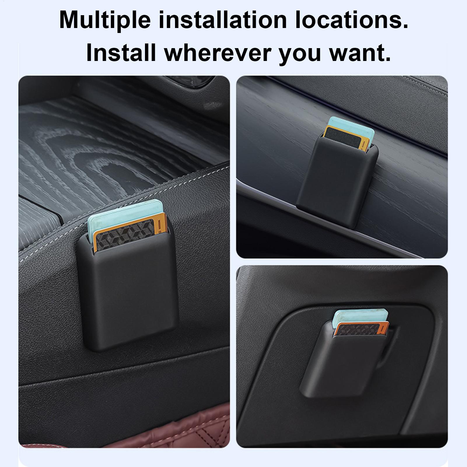 Car Card Organizer Adhesive In - مراجعة Place Card Holder وسعره