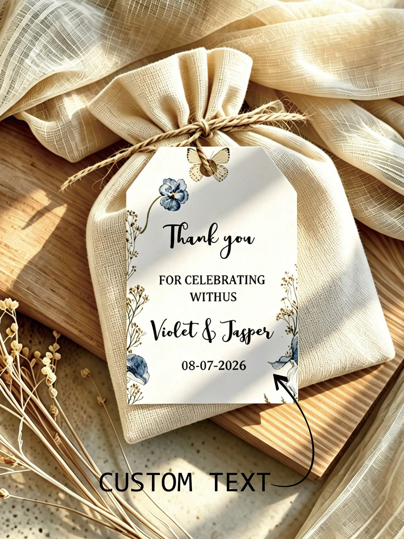 Customized Gift Tags Personali - مراجعة Wedding Supply List وسعره