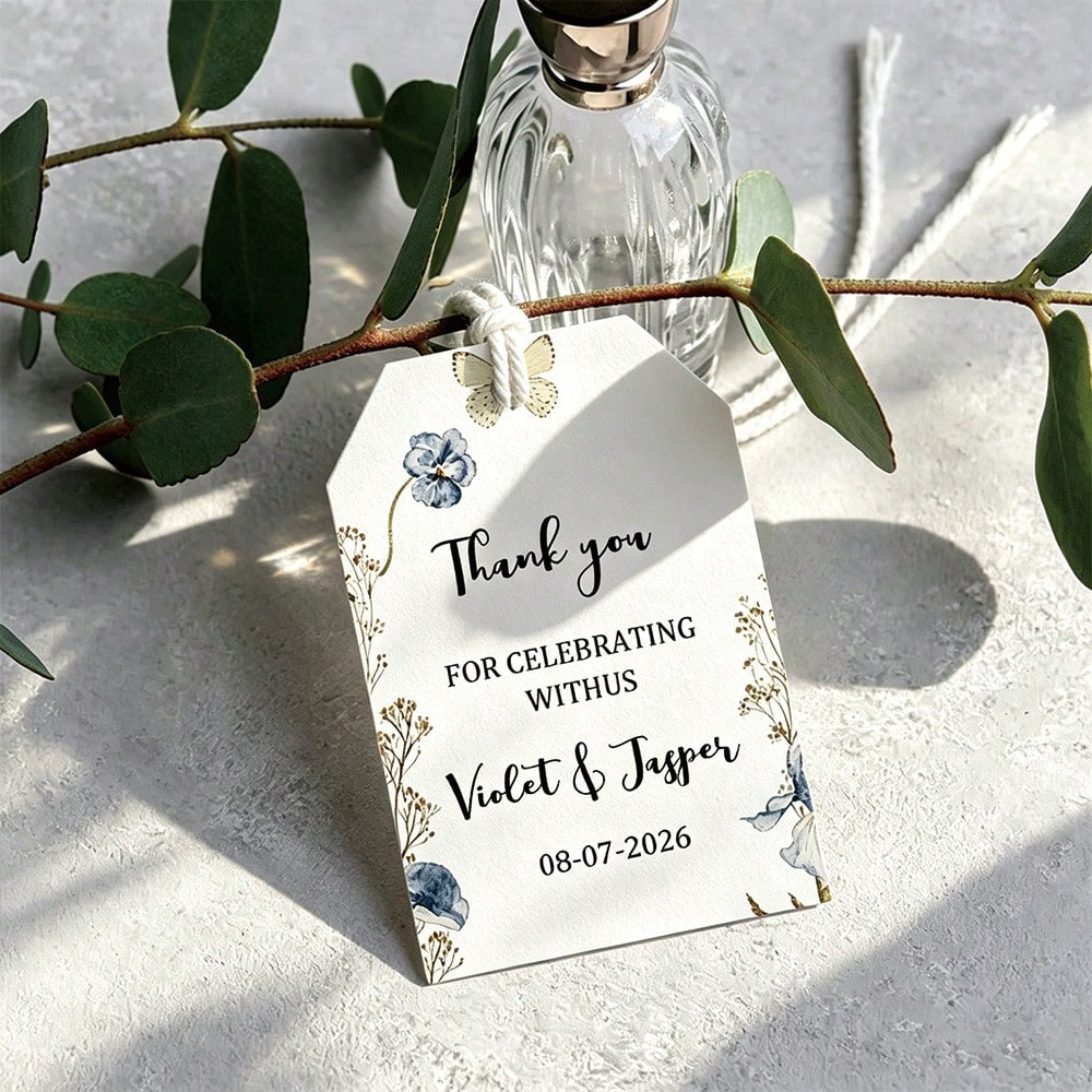 Customized Gift Tags Personali - مراجعة Wedding Supply List وسعره