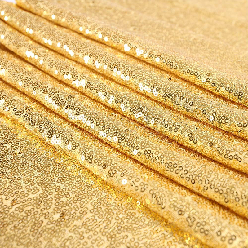 Golden Sequin Table Runner for - مراجعة Table Runner Sequin وسعره