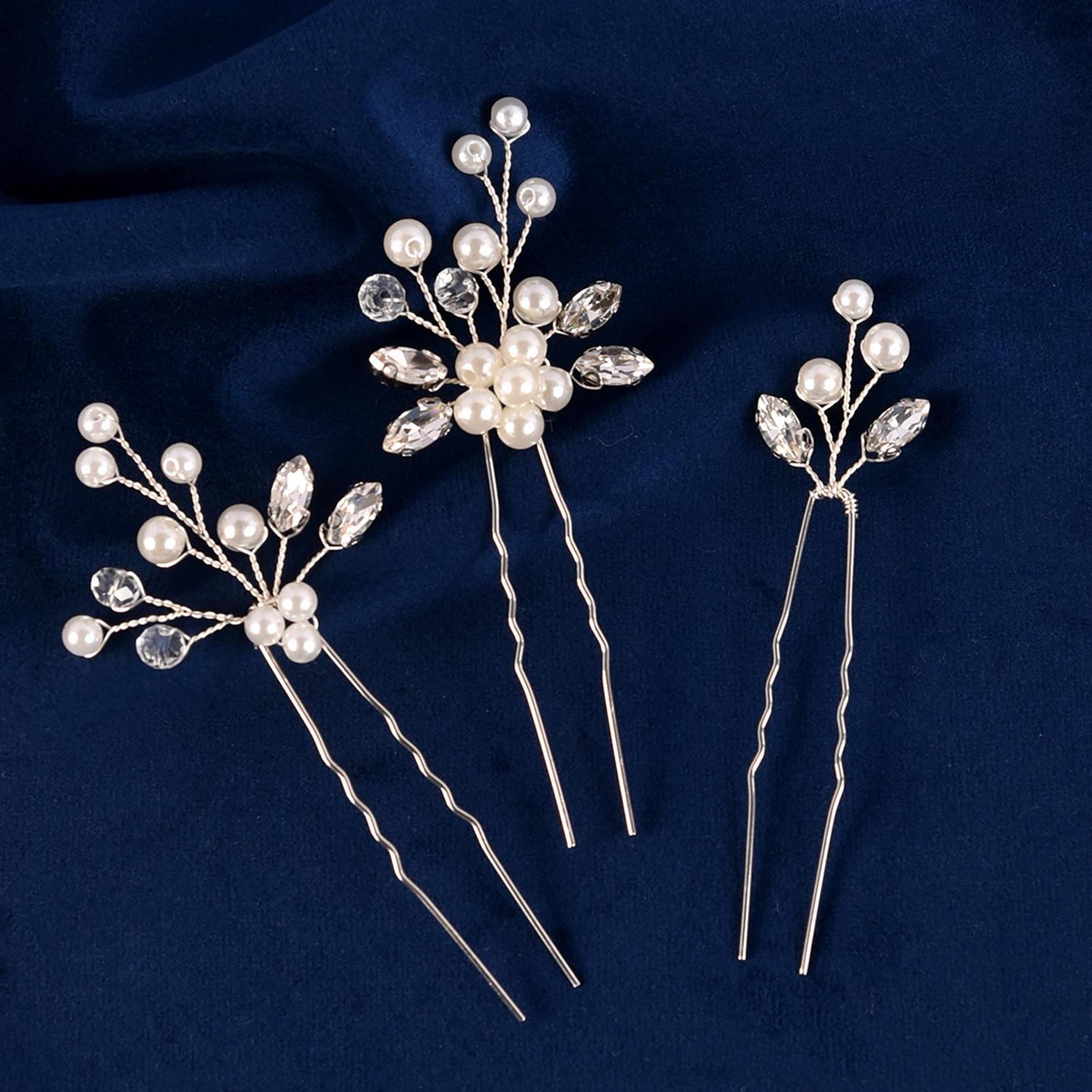 3pcs Bride Hairpin Trendy Hair - مراجعة Wedding Supply List وسعره