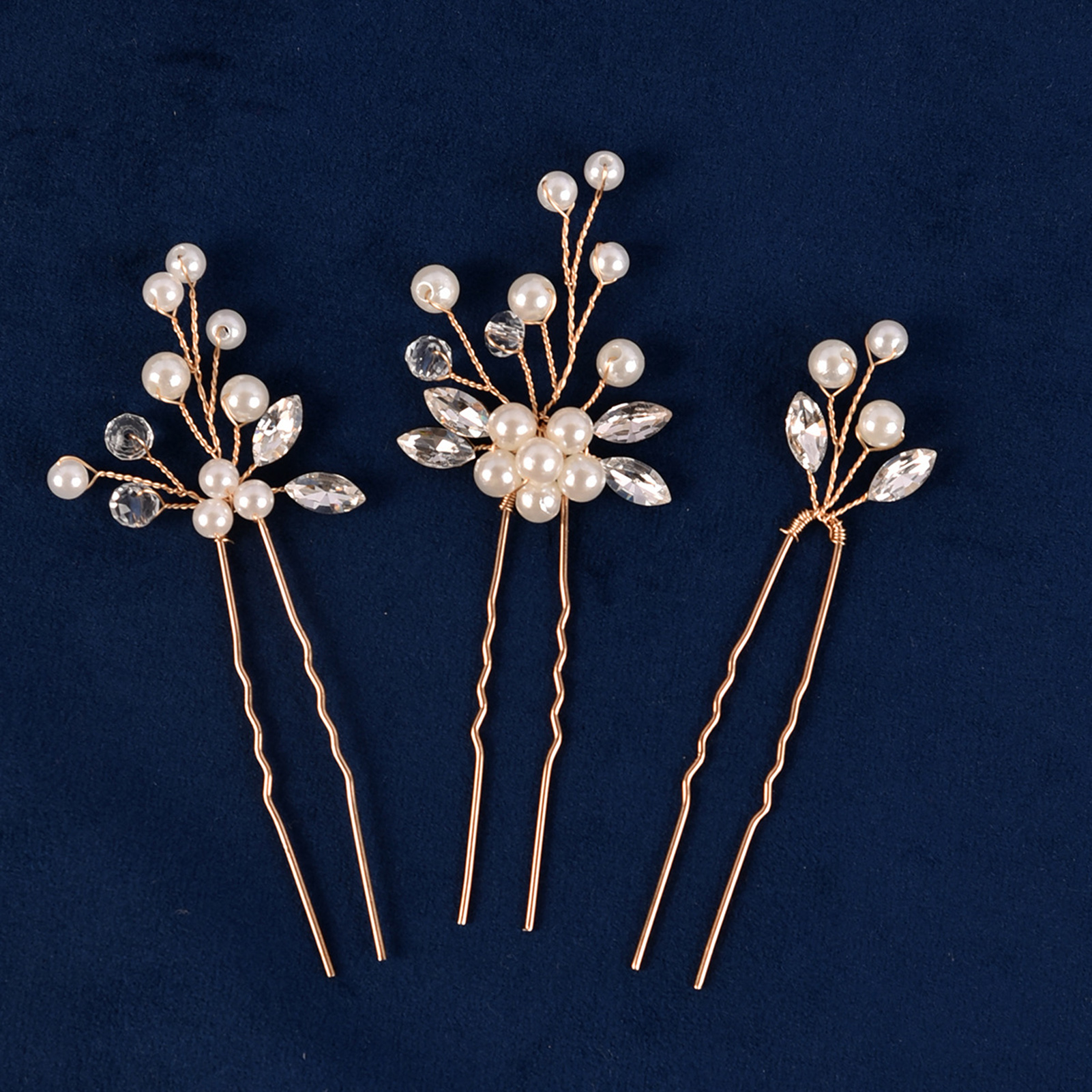 3pcs Bride Hairpin Trendy Hair - مراجعة Wedding Supply List وسعره