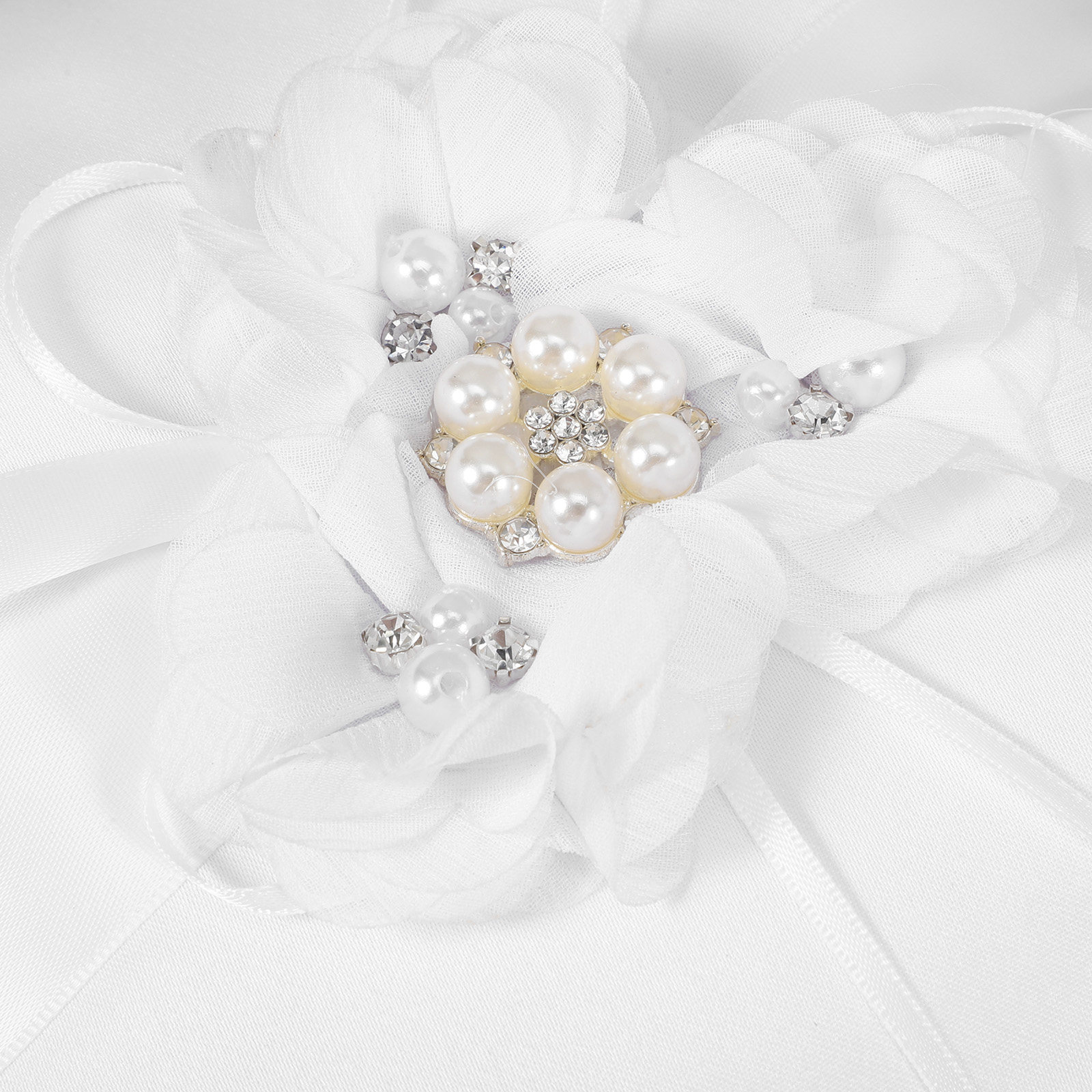 20x20cm Flower Wedding Ring Pi - مراجعة Ring Bearer Pillow وسعره