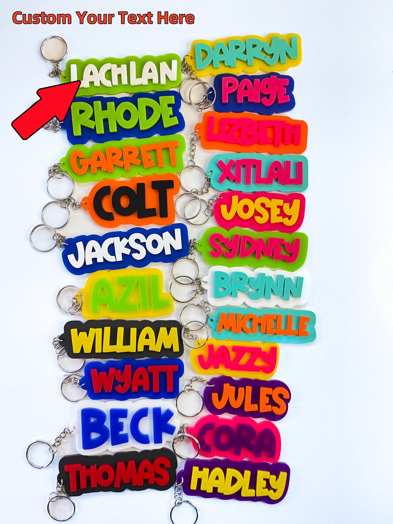 Customized Keyring with Name o - مراجعة Wedding Shop وسعره
