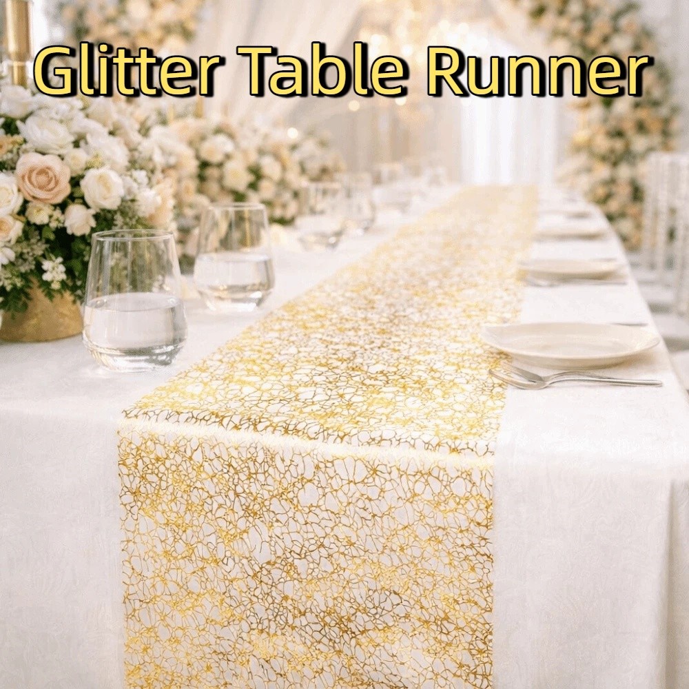 Sparkling Glitter Table Runner - مراجعة Table Runner Sequin وسعره