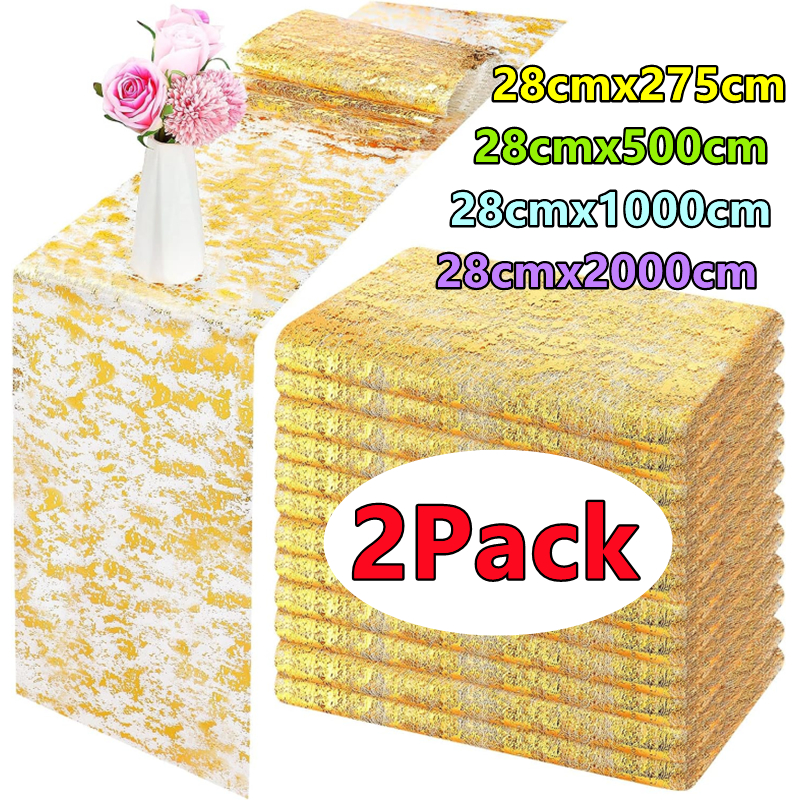 New 2/1Pack Sparkle Table Runn - مراجعة Table Runner Sequin وسعره
