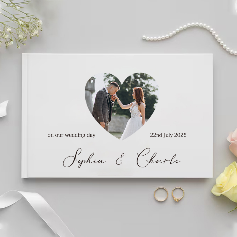 Personalized Guest Book for We - مراجعة Wedding Supply List وسعره