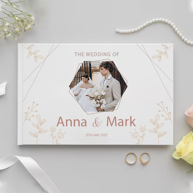 Personalized Guest Book for We - مراجعة Wedding Supply List وسعره