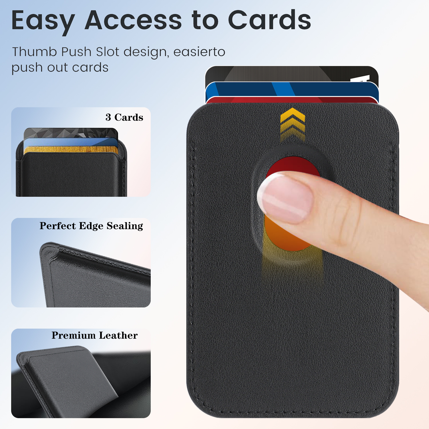 Magnetic Cards Holder Bag For  - مراجعة Place Card Holder وسعره