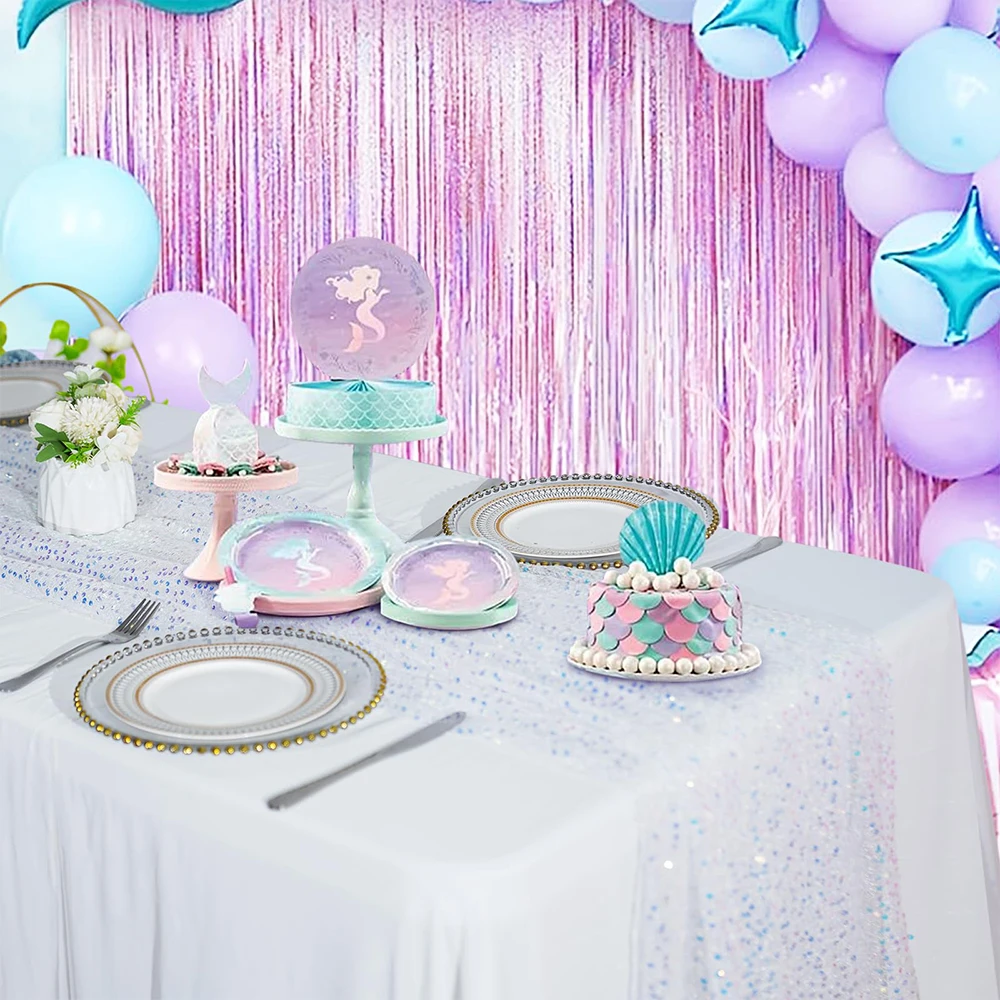 1 Pack Sequin Table Runner Spa - مراجعة Table Runner Sequin وسعره