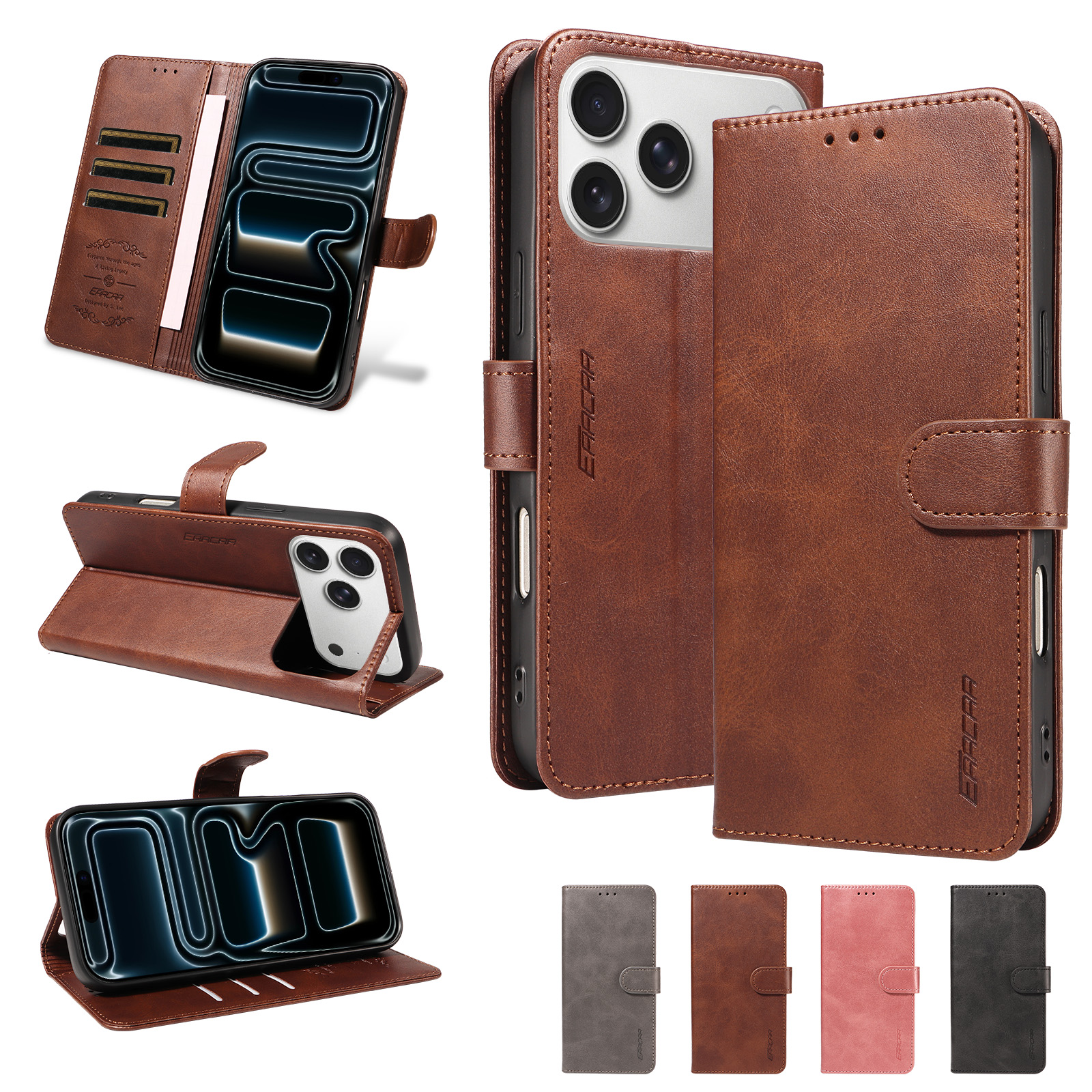 Faux Leather Phone Case for Sa - مراجعة Place Card Holder وسعره