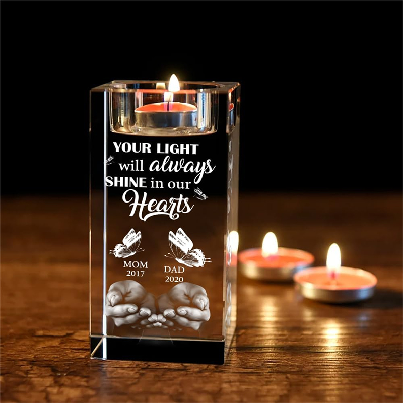 Personalized Photo Crystal Can - مراجعة Unity Candle Set وسعره